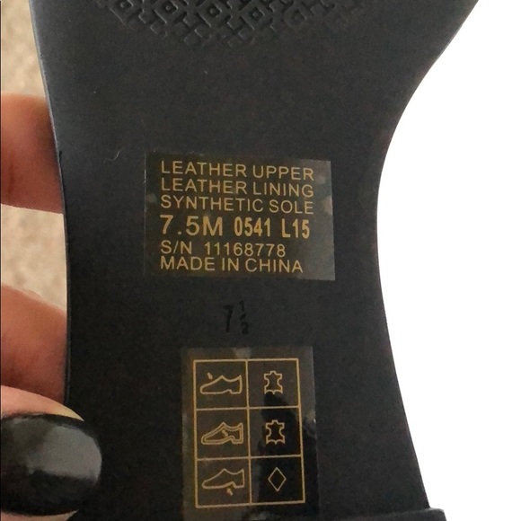 Tory Burch- zip up slides - Picture 9 of 9